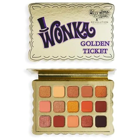 Makeup Revolution Willy Wonka Palette Cover