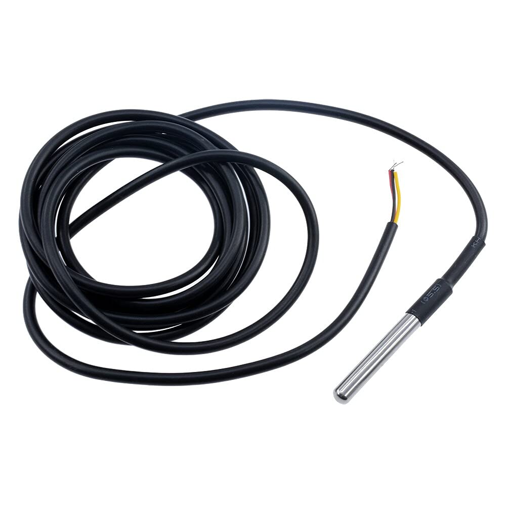 xcluma DS18B20 Waterproof High Accuracy Digital Thermal Probe 3m 3 Meter (B09HRQNRS2) Amazon Price History, Amazon Price Tracker