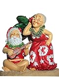 Island Heritage Santa and Dancing Mrs. Claus Ornament