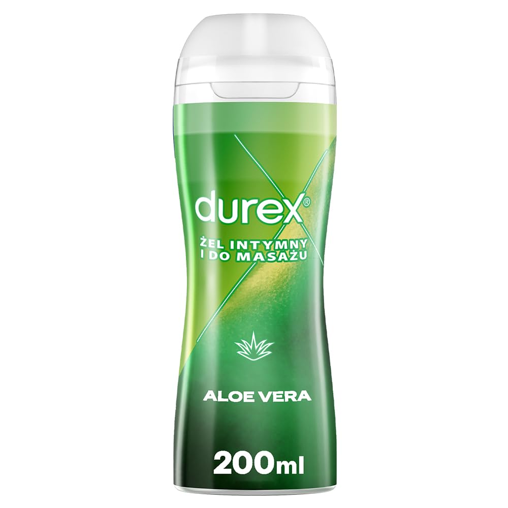 Durex Play Massage 2-in-1 Aloe Vera Lube, 200ml