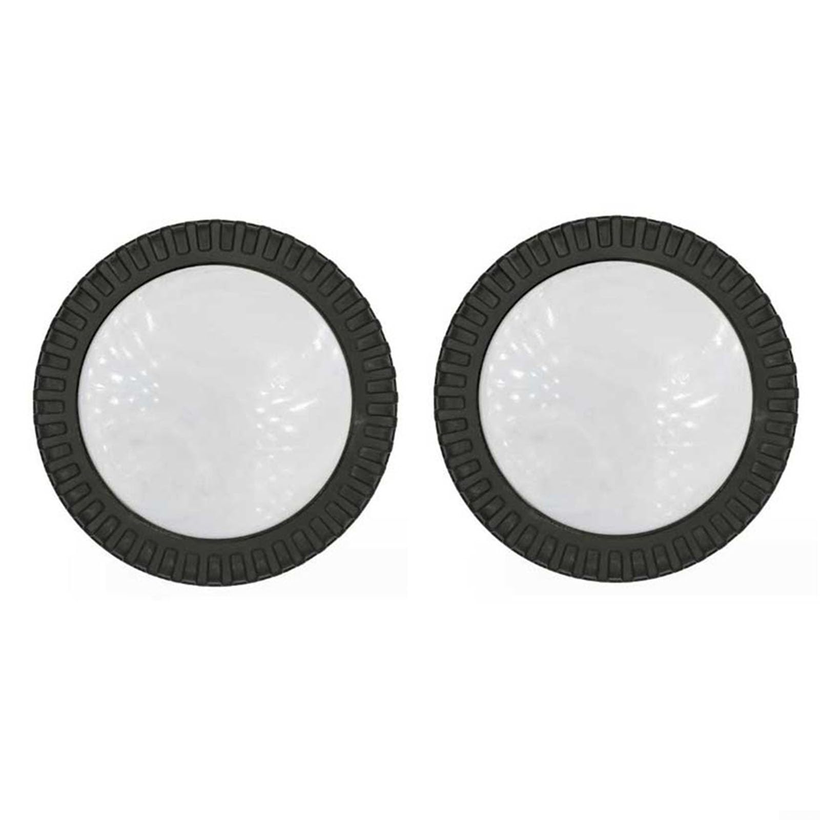 Lot 2 Roues Plastique 15,2 Cm Pour Barbecue à Gaz – Rechange Noir Robuste & Facile à Monter