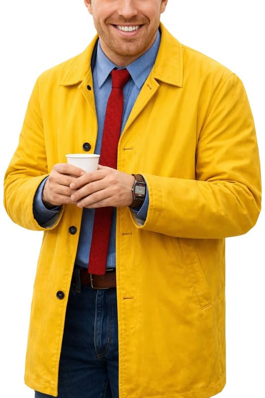 Replica del costume iconico del film da uomo, per cosplay e stile casual