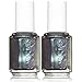 essie nail polish, for the twill of it, green metallic nail polish, 0.46 fl. oz, 2 count