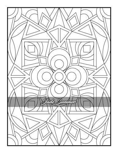 100 Amazing Patterns: An Adult Coloring Book with Fun, Easy, and Relaxing Coloring Pages - Image 85
