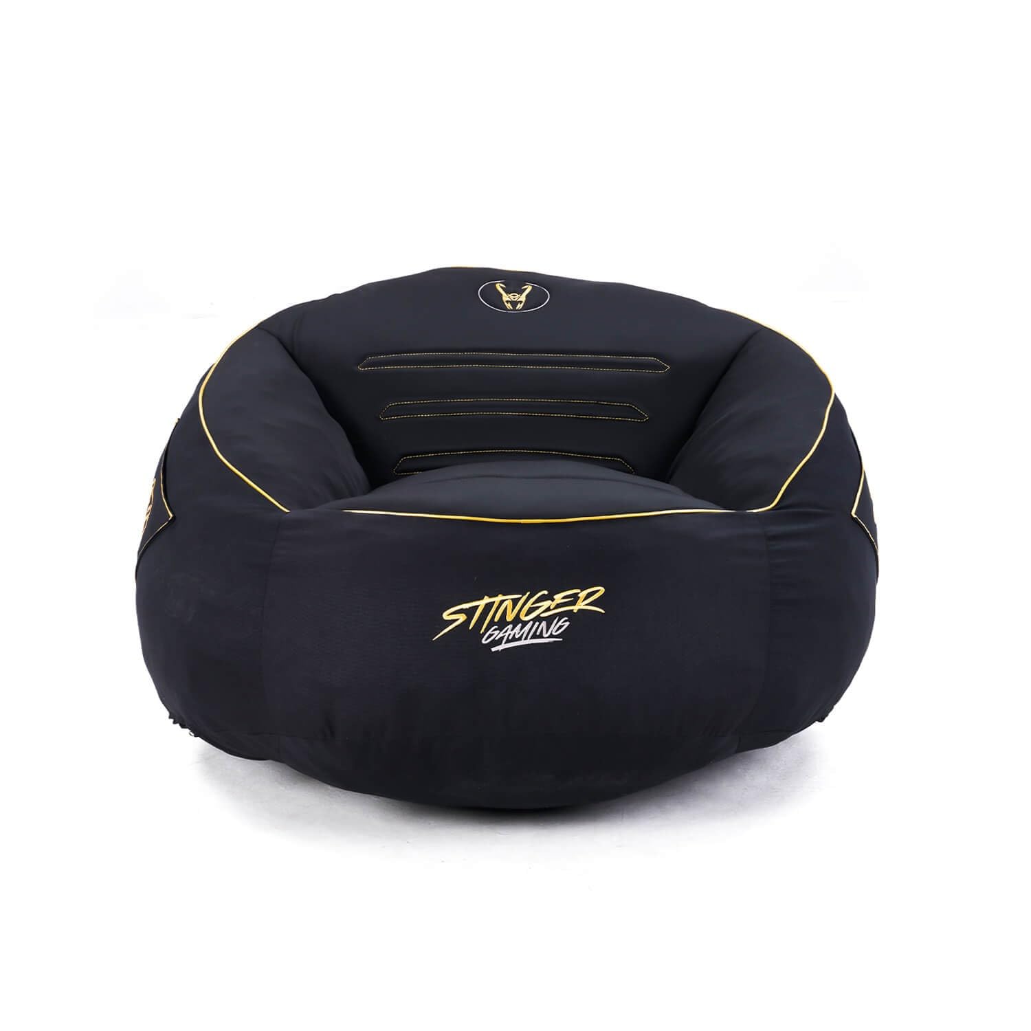 Puff Woxter Stinger Gaming/ con relleno/ Negro y Dorado