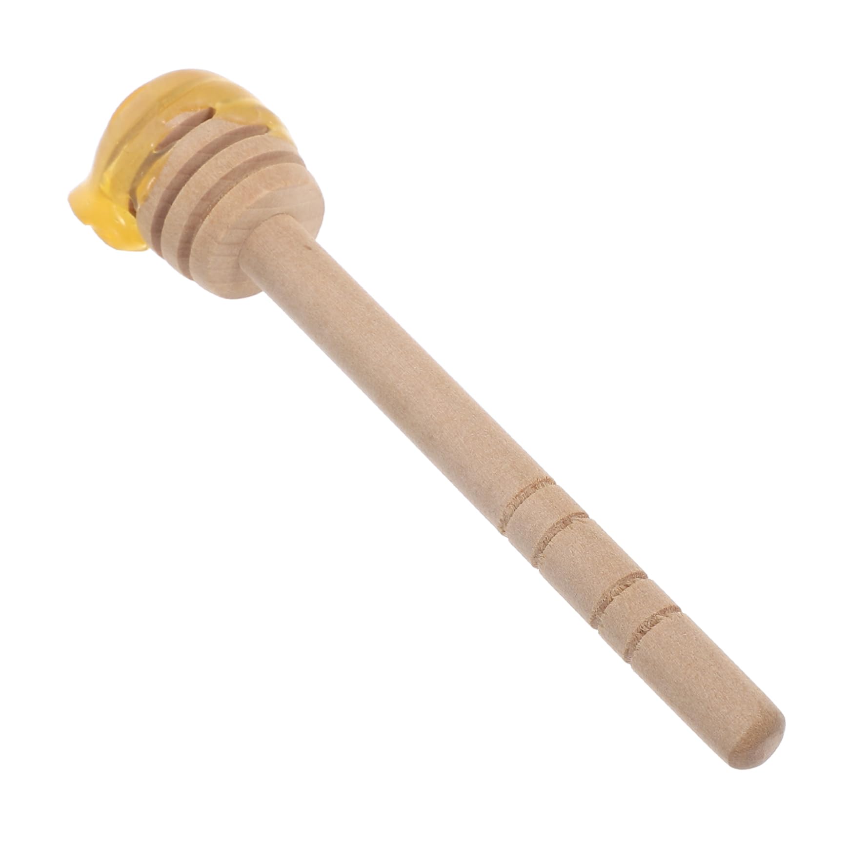Healifty Honey Spoon Dippers Honeycomb Stirrer Rods Wooden Jam Stirring Sticks Versatile Kitchen Tool Wedding Party Favor