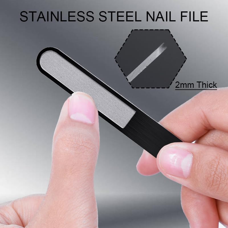 Miniatura 6 de Cortauñas para personas mayores, cortaúñas de mandíbula ancha y uñas en ángulo para uñas gruesas, cortaúñas alemanas profesionales para hombres,