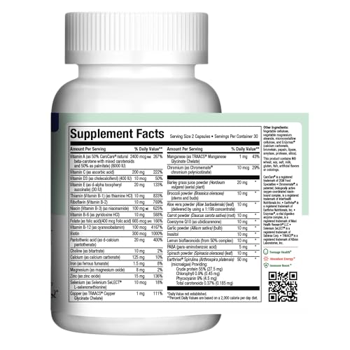 Maxi Health HERS6 Teen Multivitamin For Girls 12-17 Years thumb #4