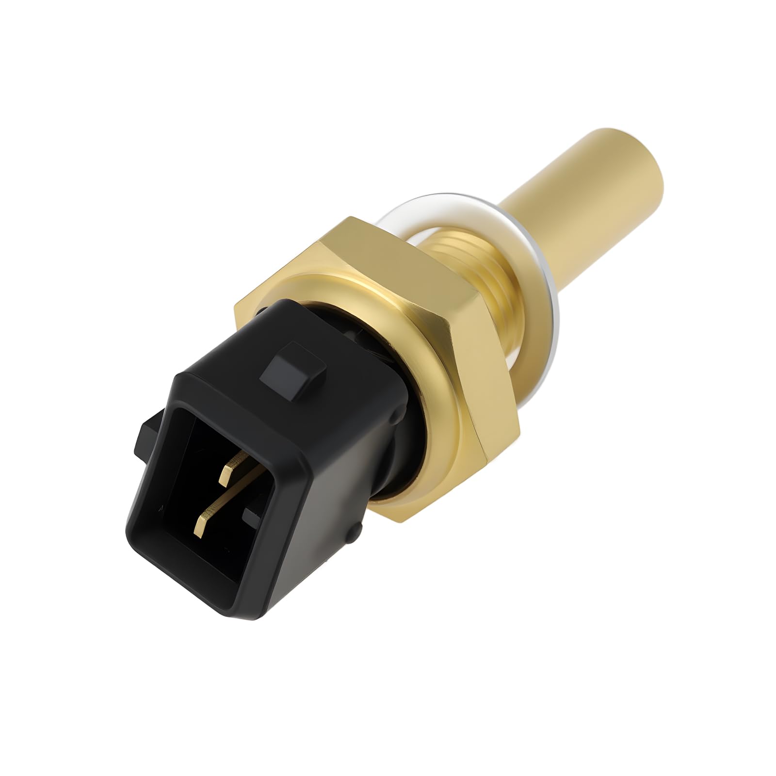2 Pin Coolant Temperature Sensor with Sealing Ring 034906161 Compatible with Audi A6 C4 80 B4 90 B3 2.0 2.3 Engine