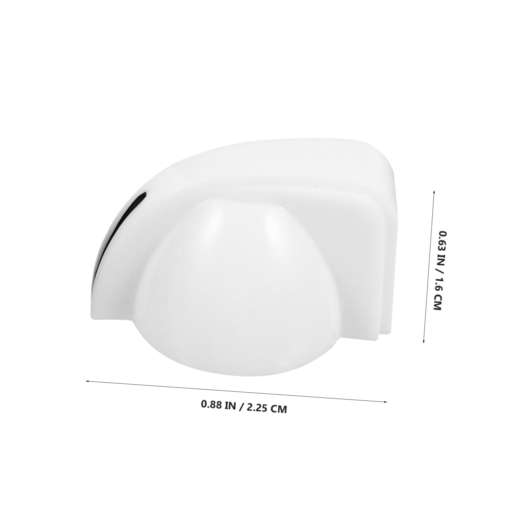 Toddmomy 10Pcs Chicken Head Knobs for Control Potentiometer Adjustable Volume Tone Knobs for Guitar Amplifier Parts Durable Guitar Knobs