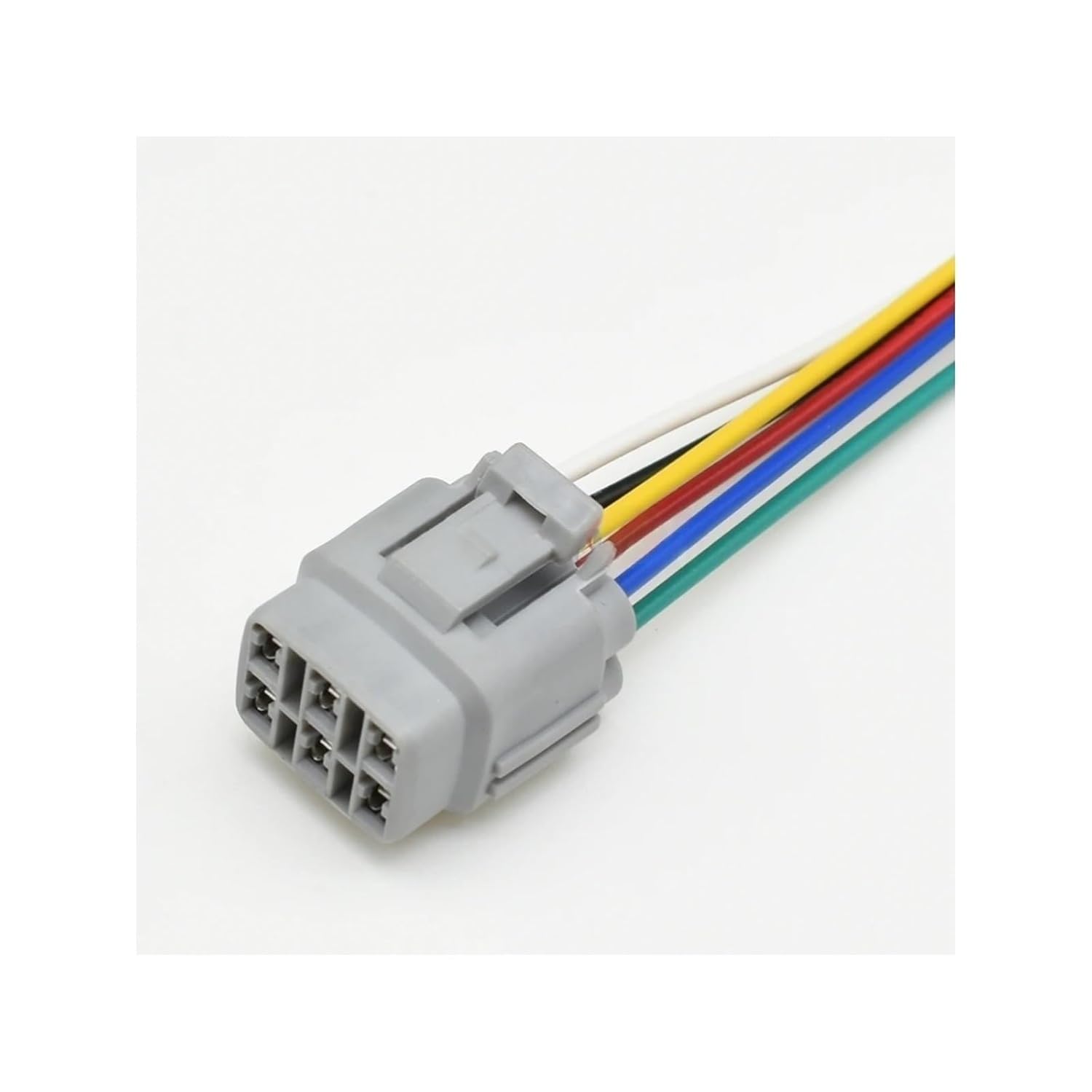 Conector de sensor MT090 6 pines macho hembra compatible con repuesto 6187-6561 4