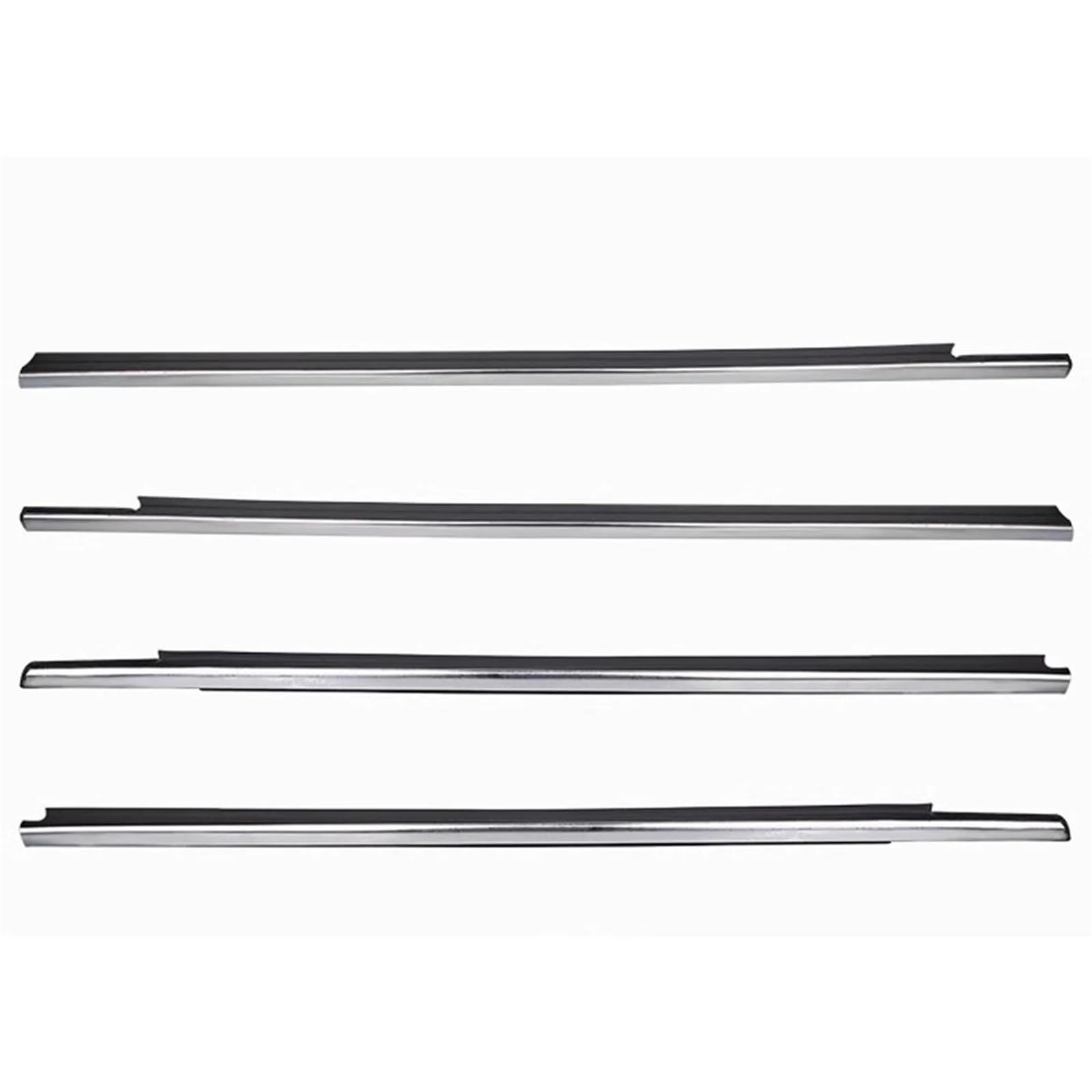 Junta de Goma Para Peugeot 301 2013-2017 Para Citroen Para Elysee 2014-2016 Ventanas Exteriores Coche Burlete Goma Cinturón Sellado Tiras Meteorológicas Goma de Sellado Burletes(Chrome)