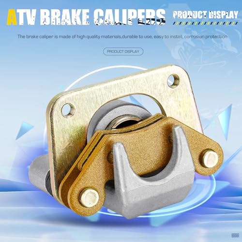 Image of Rear Left /Right Brake Calipers Set with Pads for Polaris Ranger Crew 570 /570-4 Ranger 570 800 /XP /HD Ranger 900 /XP Ranger 900 /1000 Diesel /HST Ranger EV RZR 900 /XP 900 Brutus, Replace for 1911373