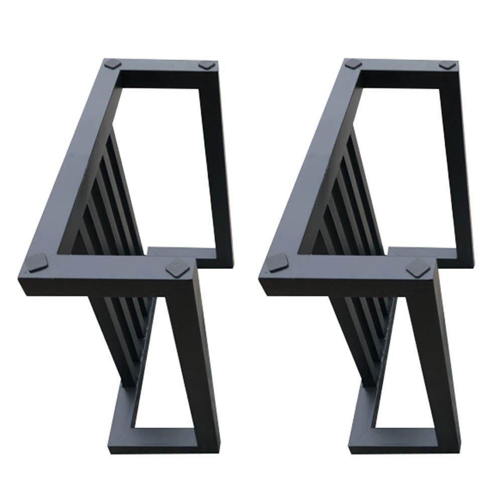 Buy Furniture legs HXBH Black wrought iron Ushaped wrought iron table