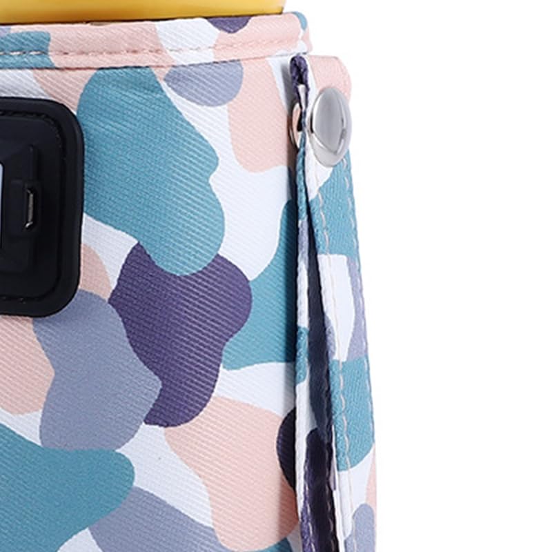 Miniatura 3 de Plplaaoo Calentador de biberones USB, calentador de leche portátil, calentador de biberones de calentamiento rápido con ajuste de temperatura de 3