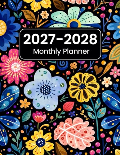 2027-2028 Monthly Planner: 2 Year From January 2027 To December 2028 image 2