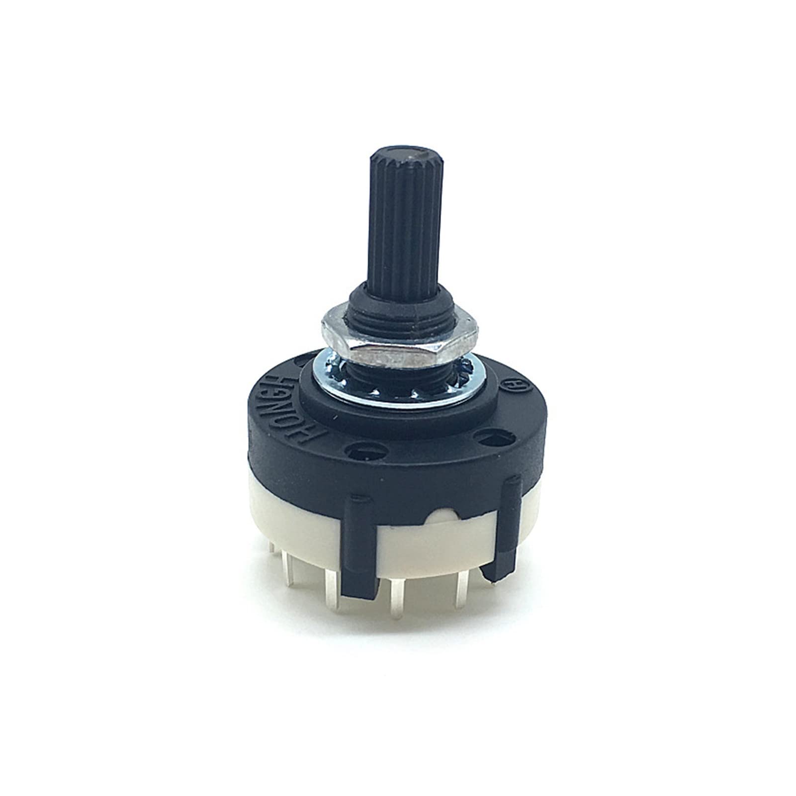 Micro-interrupteur rotatif RS26 4 positions 3 pôles bande sélectionnable pour circuit électronique
