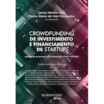 Capa do livro Crowdfunding de Investimento e Financiamento de Startups