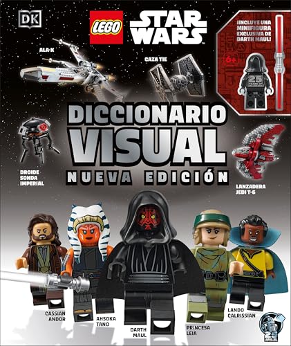 LEGO Star Wars Diccionario visual: Nueva edición (Visual Dictionary Updated Edition): Con una minifigura exclusiva de LEGO Star Wars (Spanish Edition)
