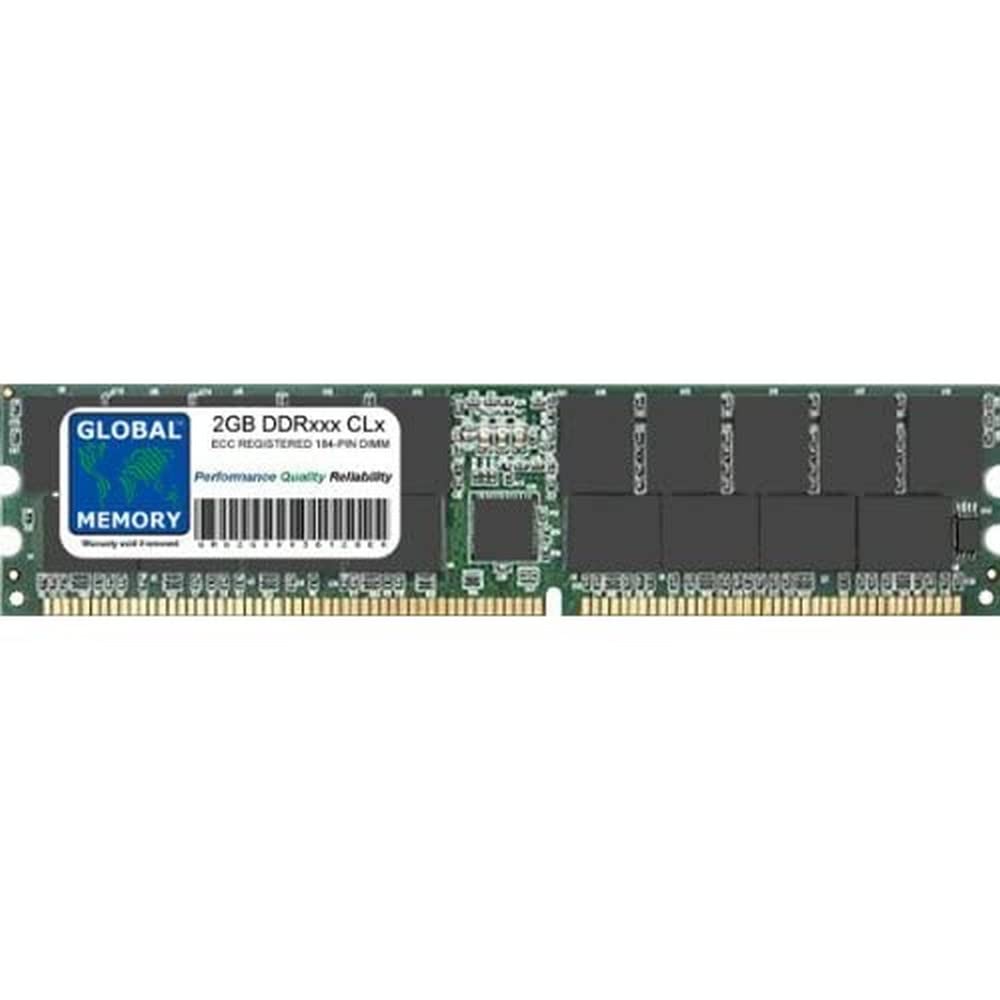 Ram - Memoria DDR 266/333/400 MHz 184-PIN ECC registrata DIMM (RDIMM) per server/workstation/schede madri