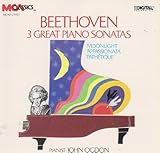 Beethoven 3 Great Piano Sonatas: Moonlight, Appassionata & Pathetique