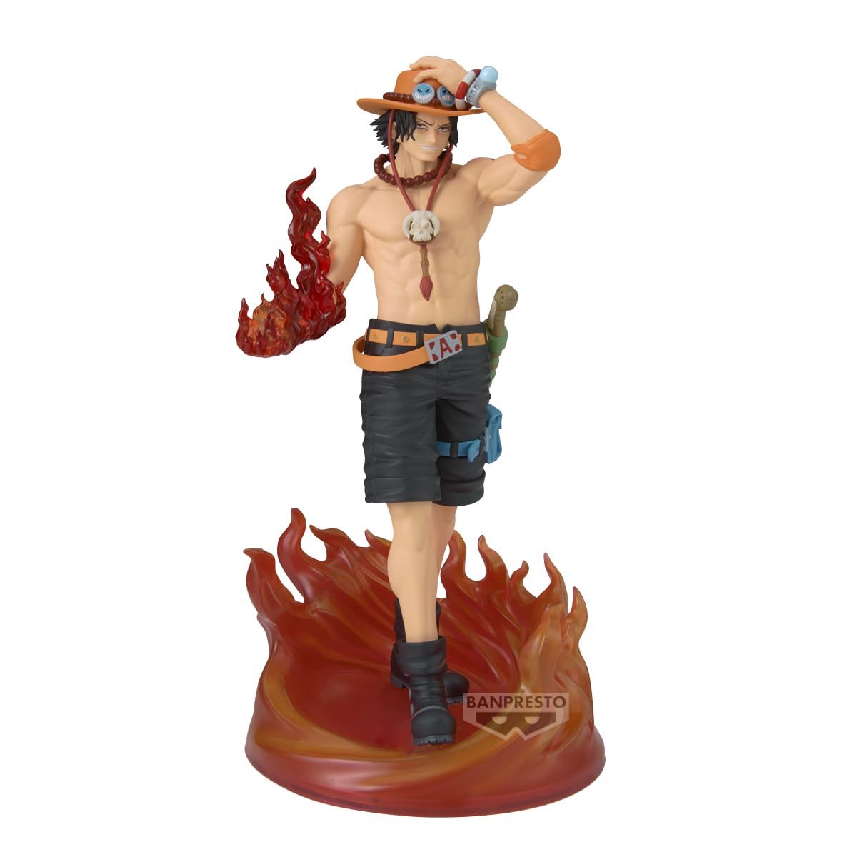 Banpresto Portgas D. Ace One Piece Action Figure - The Shukko Lodge - Special Edition 20 cm - PZ71207P Multicolor - Collectible Figure - Ideal for Anime Fans