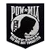 POW MIA You are NOT Forgotten Embroidered Iron On Sew On Patch