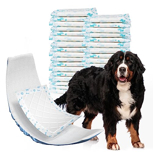 Pet Soft Dog Diaper Liners, 50 Count Disposable Dog Nappy Liners