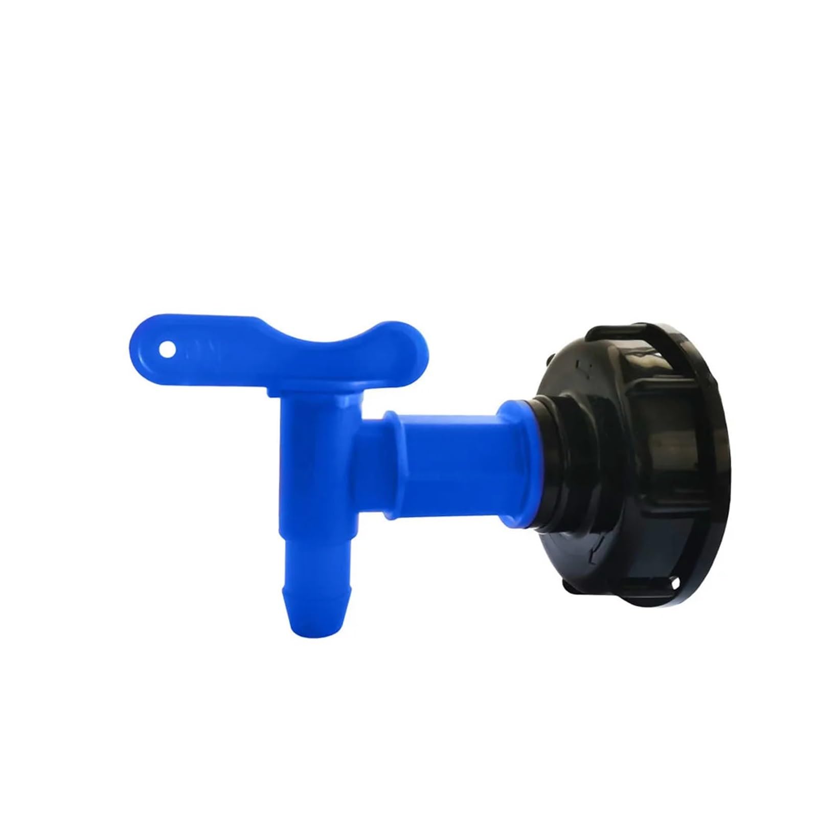 złącze kranu, 1 szt. 3/4" Adapter do kranu zbiornika IBC Gwint gruby S60 do 5/8" Złącze węża Zawory Złączki Zbiorniki na wodę ogrodową Wymiana kranu(D)