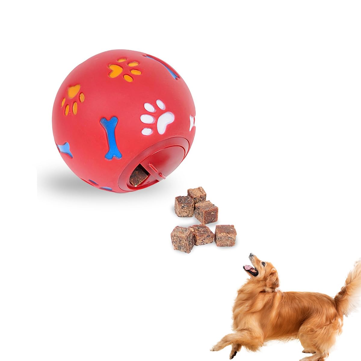 Amazon | 犬おもちゃ噛む おやつボール 犬 早食い防止 餌入れボール