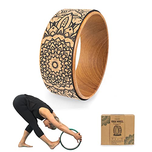Myga Yoga Wheel for Back Pain and Flexibility