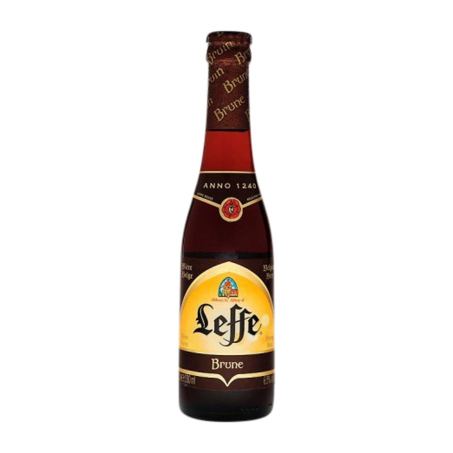 Cerveza Caja de 24 unidades Leffe Brune Botellín Tercio 33 cl