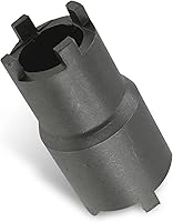 Bawkars Bipolar Clutch Wrench 20mm/24mm Double Head 4-Jaw Tool - 45# Steel GY6 50 CG125 JH70 Clutch Nut Remover for Cars & Motorcycles