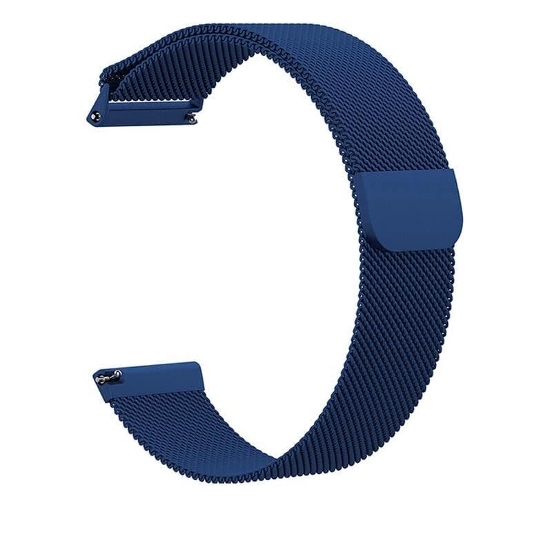 Smart Watch Strap Compatible with Chumbak Squad Smart Watch - Mangetic Mesh Chain Strap