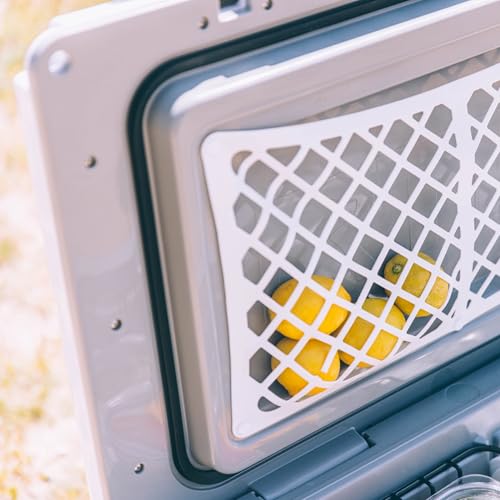 Image of RTIC 52 Quart Ultra-Light Wheeled Hard Cooler Insulated Portable Ice Chest Box for Beach, Drink, Beverage, Camping, Picnic, Fishing, Boat, Barbecue, 30% Lighter Than Rotomolded Coolers
