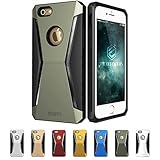 iPhone 6 Case, iPhone 6 Shockproof Case, ESR? iPhone 6 Rugged Heavy Duty Case, Full Body Armor Bumper Case for iPhone 6 [Free Gift: HD Clear Screen Protector](Racer_Grey)