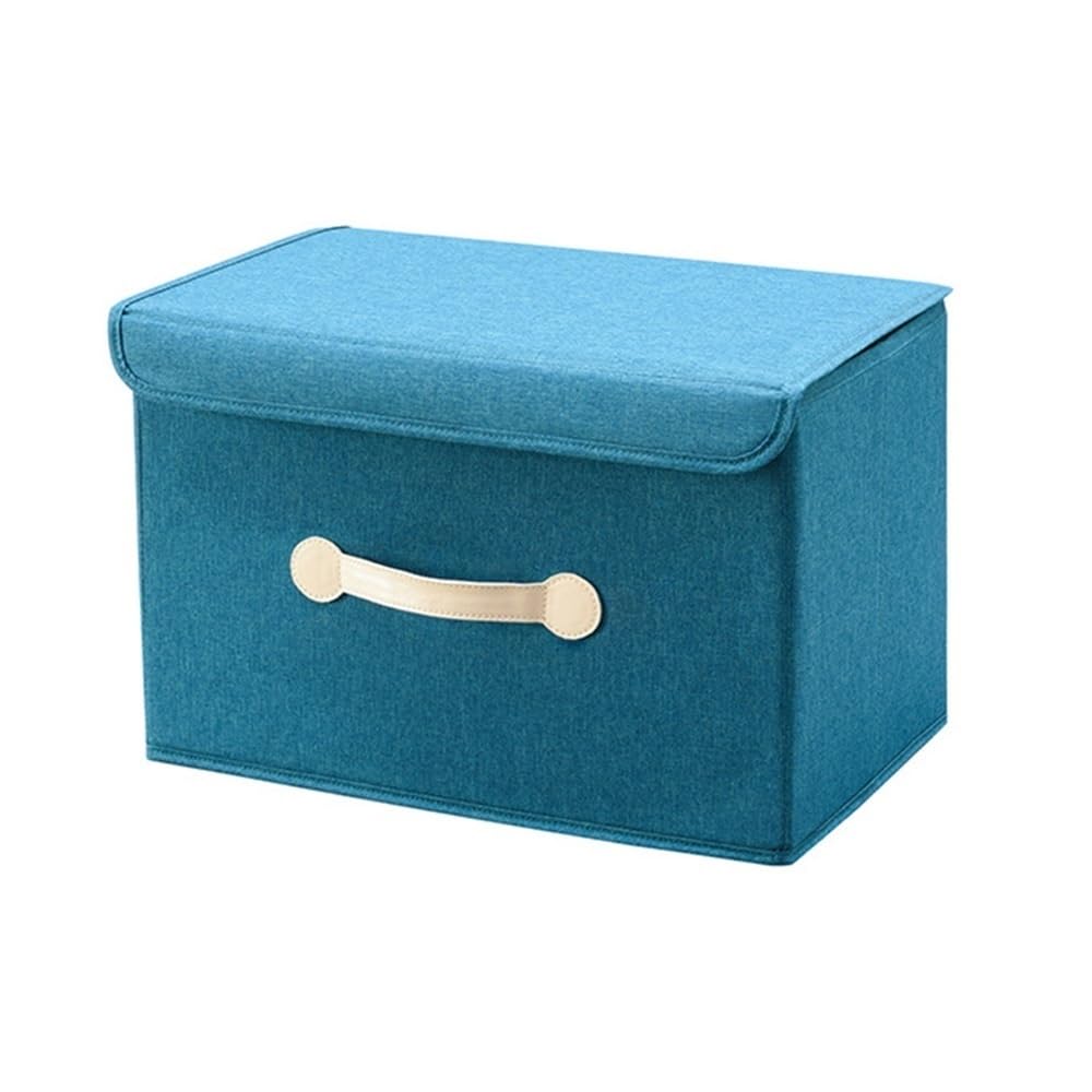 ETRGFTHU Clothes Storage Box Household Foldable Large-capacity Design Sundries Storage Under The Bed Environmentally Friendly(Green,26.5cm*20cm*16cm)