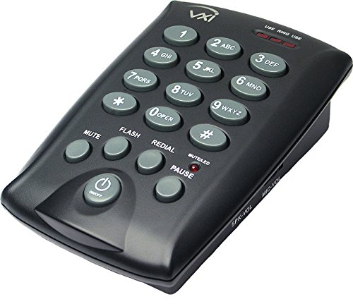 VXi 202922 D200 Dialpad Single-Line Telephone For Use with Communications Headsets