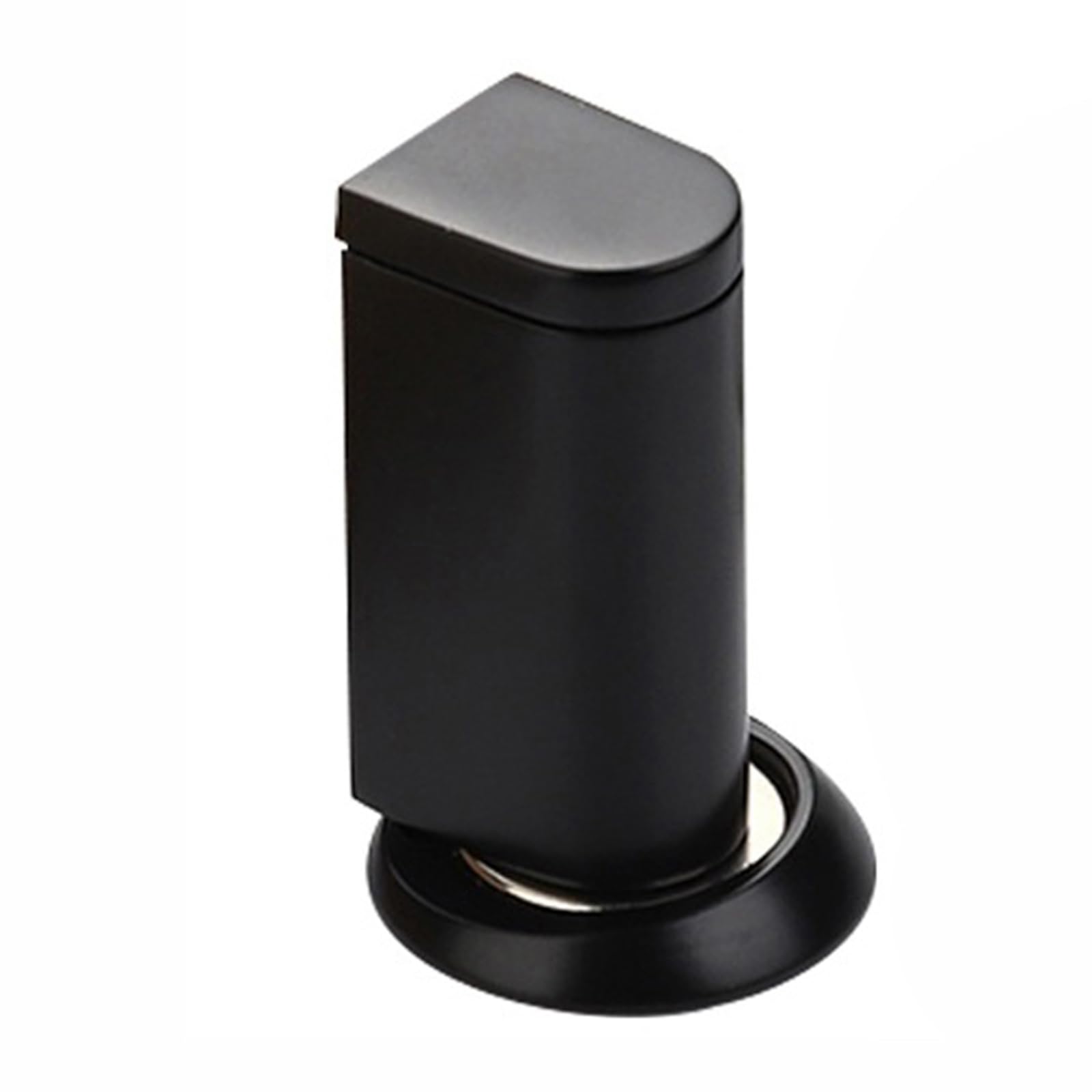 Yhplxyuus Black Floor Mounted Door Stop Anticollision Door Stoppers Adjustable Bedroom Stop Wall Protector Accessories Strong Stoppers