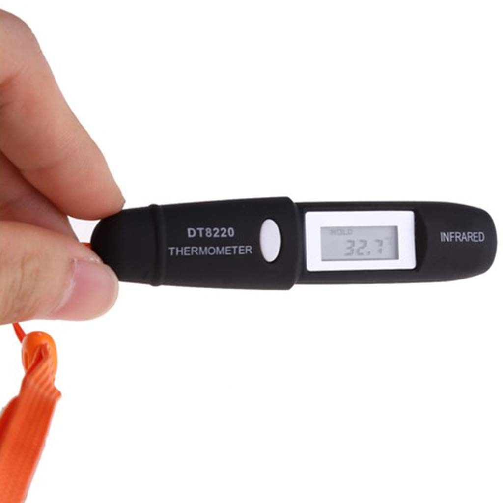 CALANDIS Mini Pen Type Non-Contact LCD Digital Infrared Ir Temperature Gauge Black | 1 X Pen Shape Infrared Thermometer (B0BZSPVJ11) Amazon Price History, Amazon Price Tracker