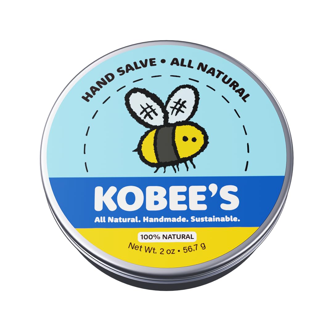 KOBEE'S ALL NATURAL. HANDMADE. LIP BALM. Kobeesco Hand Salve, Hand Wax, Hand Moisturizer, Hand Soothe, Hand Salve (2 oz)