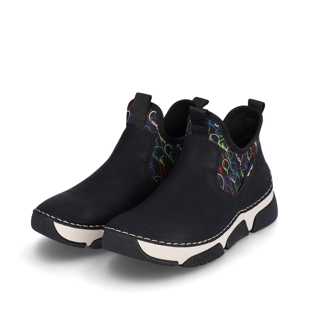 Rieker Damen Slip-On Sneaker 45957, Frauen Halbschuhe