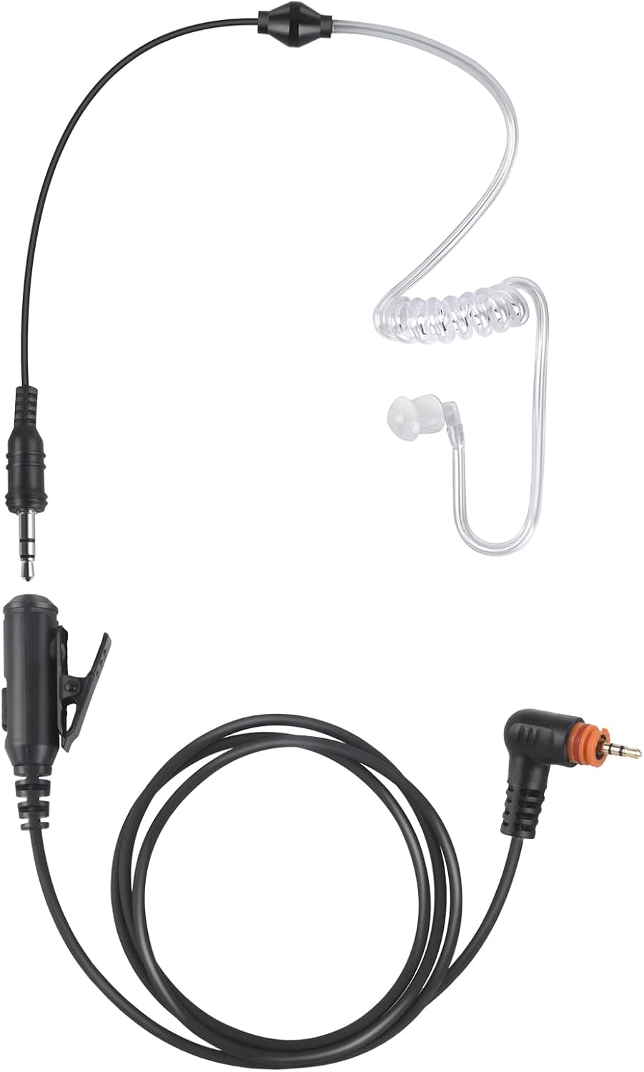 2.5mm Ear Piece SL300 Ptt Mic Earpiece Two Way Radio Headset to 3.5mm Aux for Motorola Walkie Talkie sl 300 3550e 7550e