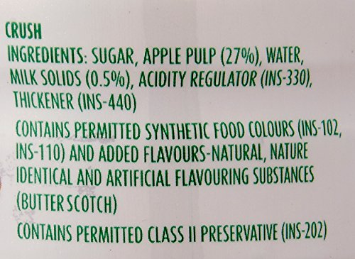 Image of Mapro Butterscotch Flavoured Apple Crush, 750Ml, Gluten Free
