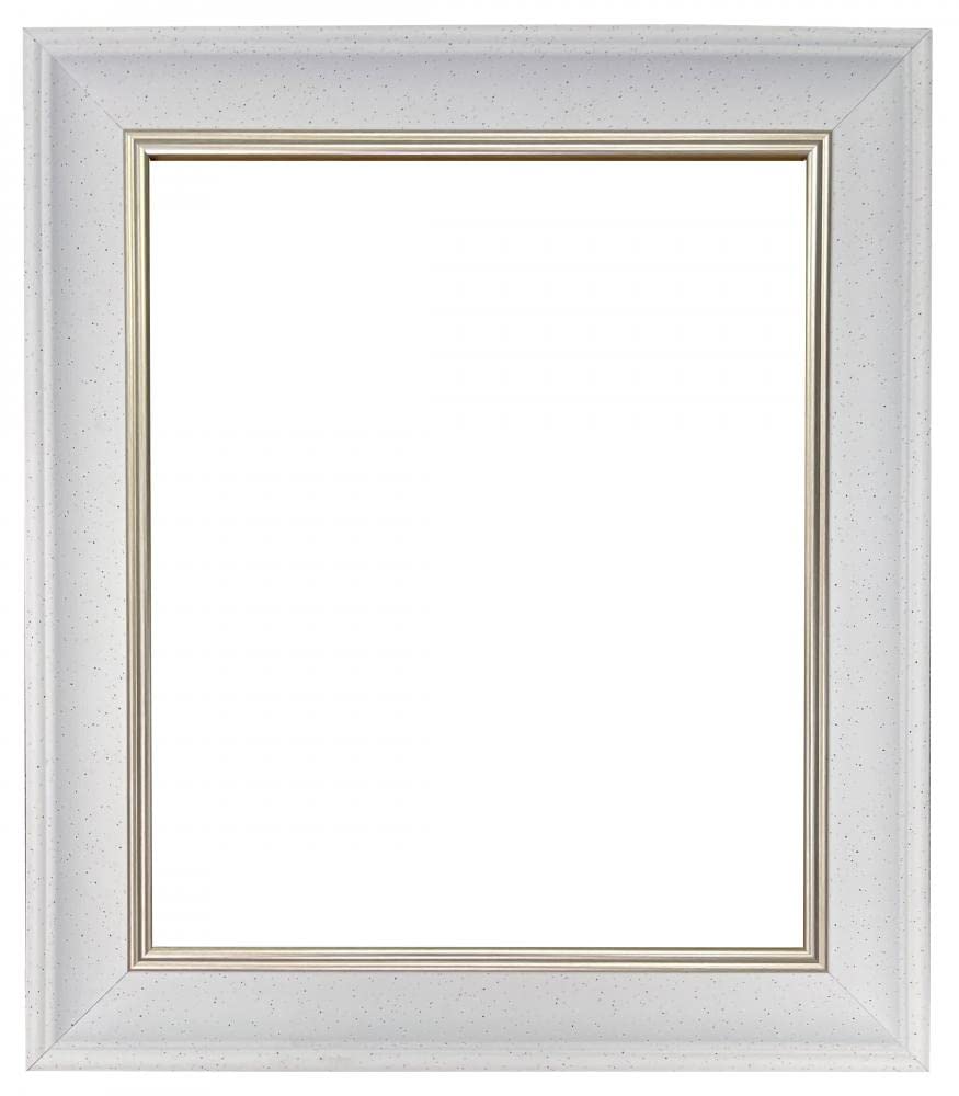 Frames By Post Speckled White Scandi Picture Photo Frame A4