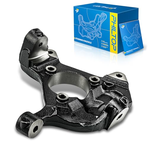 Image of PHILTOP Front Steering Knuckle Fit for GMC Yukon XL 1500 2007-2014,1PC Passenger Side Replaces 698070