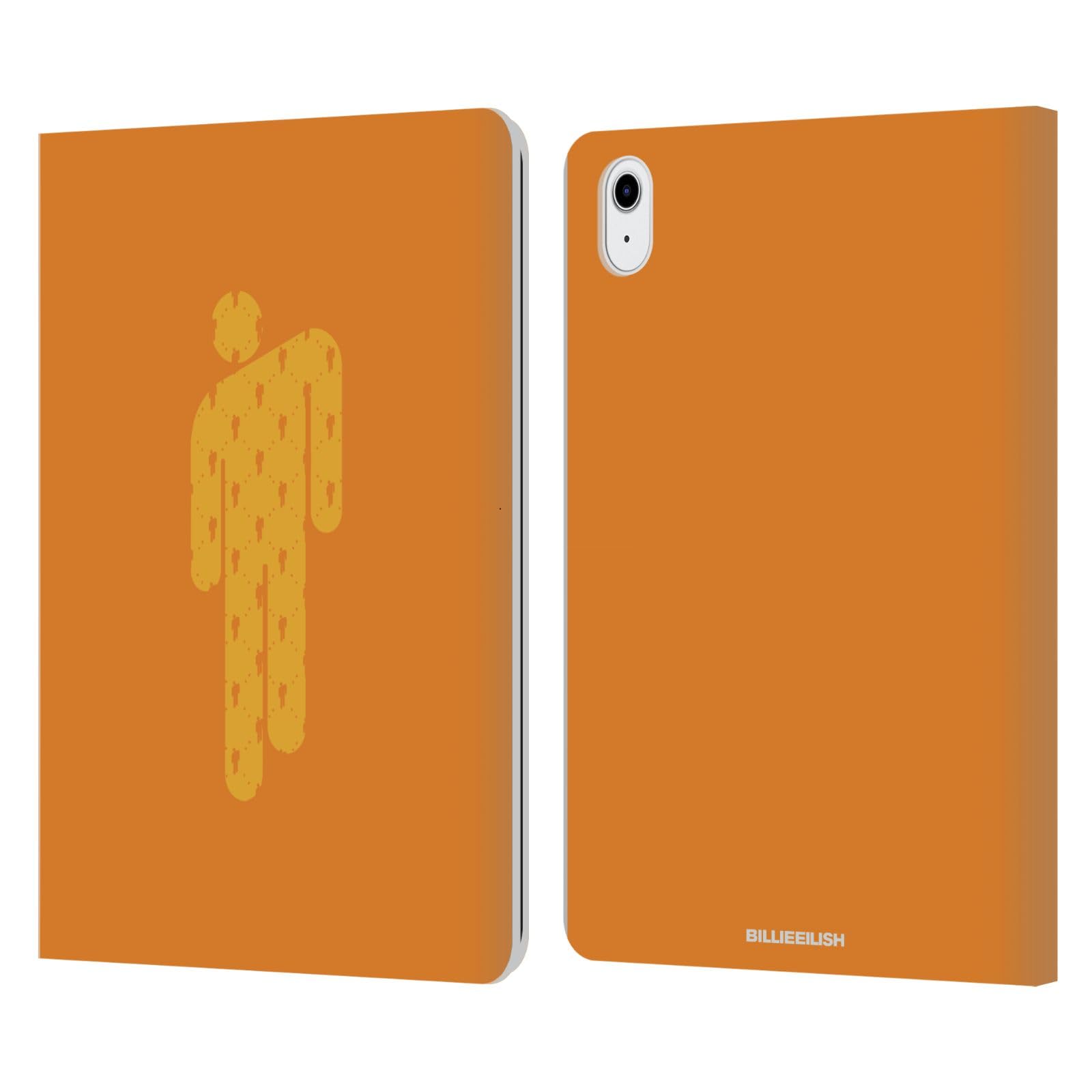 Carcasa de cuero para iPad Air 2022 con soporte ajustable y diseño Billie Eilish 7