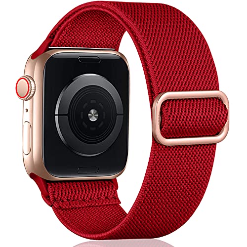 Oielai Solo Loop Straps Compatible with Apple Watch Strap 38mm 40mm 41mm 42mm