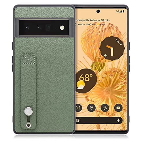 LOOF HOLD-SHELL {v U[ xgt X}zP[X for Google Pixel 6 Pro p P[X Jo[ Xgbvz[ h~ Vv ϏՌ ^ y leather [_O[]
