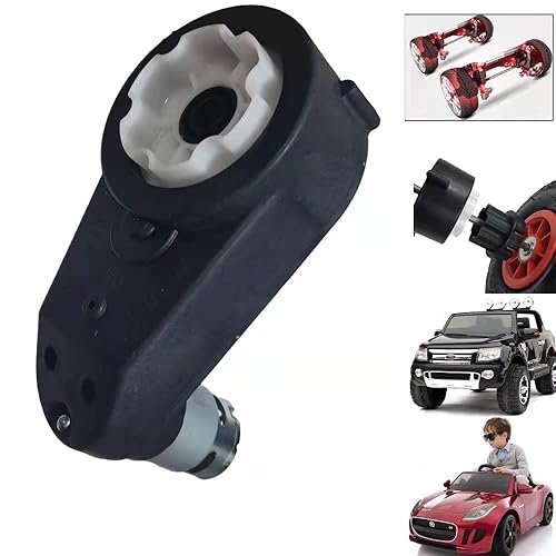 Miniatura 6 de Caja de cambios 550 4000 RPM con motor de 12 V para actualización de motor de ruedas eléctricas RS550 12 V CC motor de alta velocidad para niños